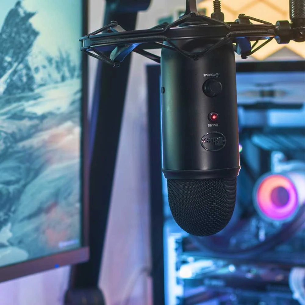 Blue Yeti Blackout Mikrofonas