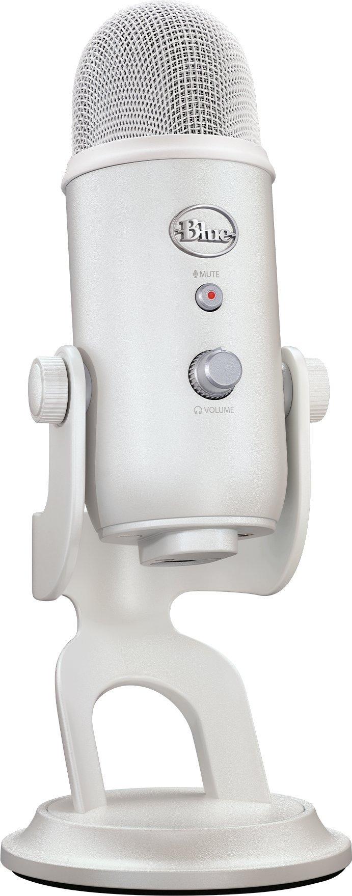Blue Logitech G Mėlyna Yeti (Sidabrinis) kondensatorinis mikrofonas
