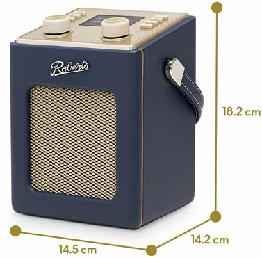 Roberts Radio „Revival Mini 2“ vidurnakčio mėlyna