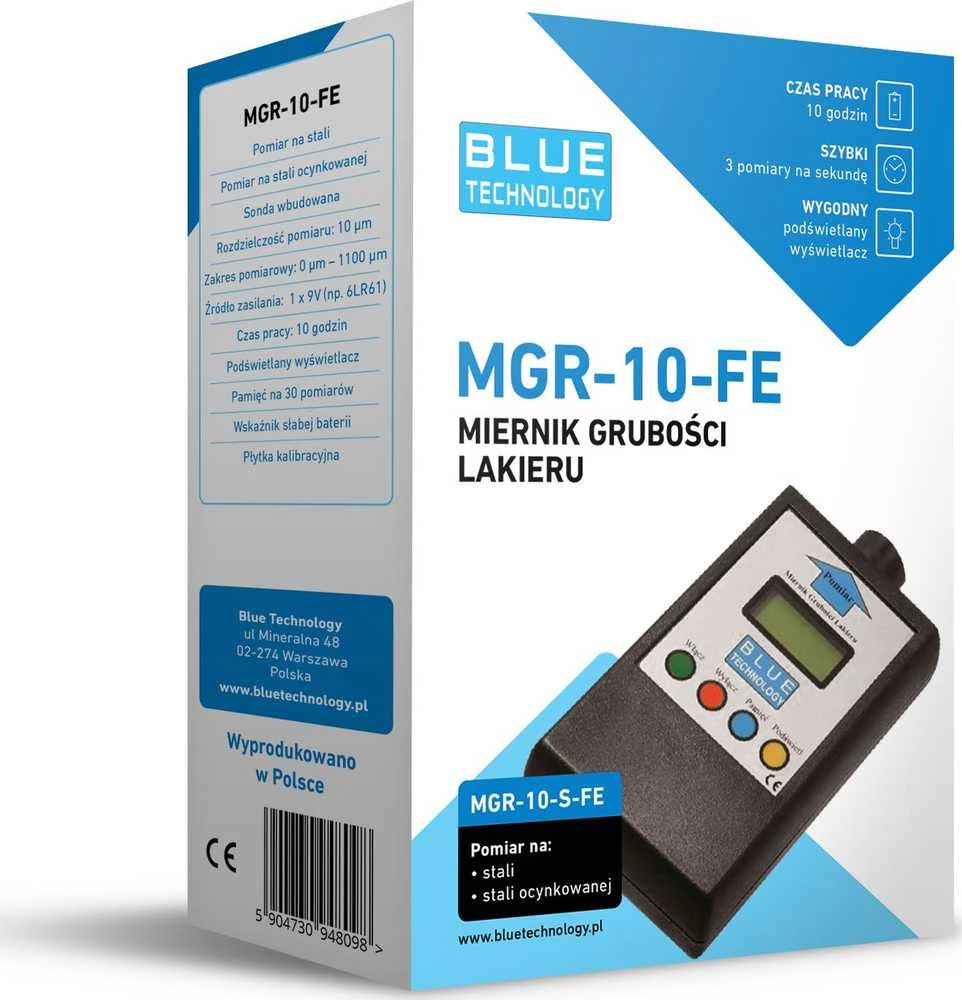 Blue Technology Lako / dažų dangos storio matuoklis