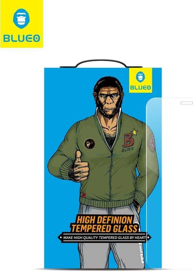 Blueo 5D Mr. Monkey Glass - skirtas Samsung Galaxy A56 5G juodas (Strong Lite)
