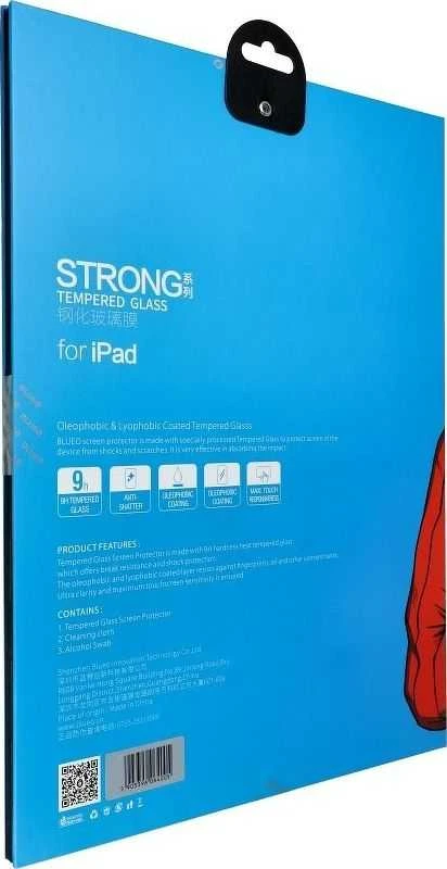 „Blueo 5D“ grūdintas stiklas iPad PRO 10.5, „Mr. Monkey“, skaidrus (antistatinis, atsparus smūgiams)
