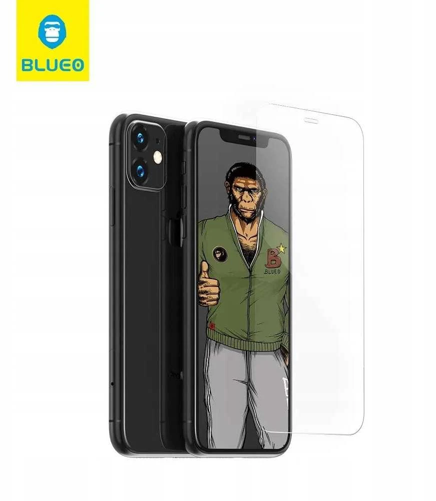 Blueo 5D Mr. Monkey Glass - skirtas Samsung Galaxy A36 5G juodas (Strong Lite)