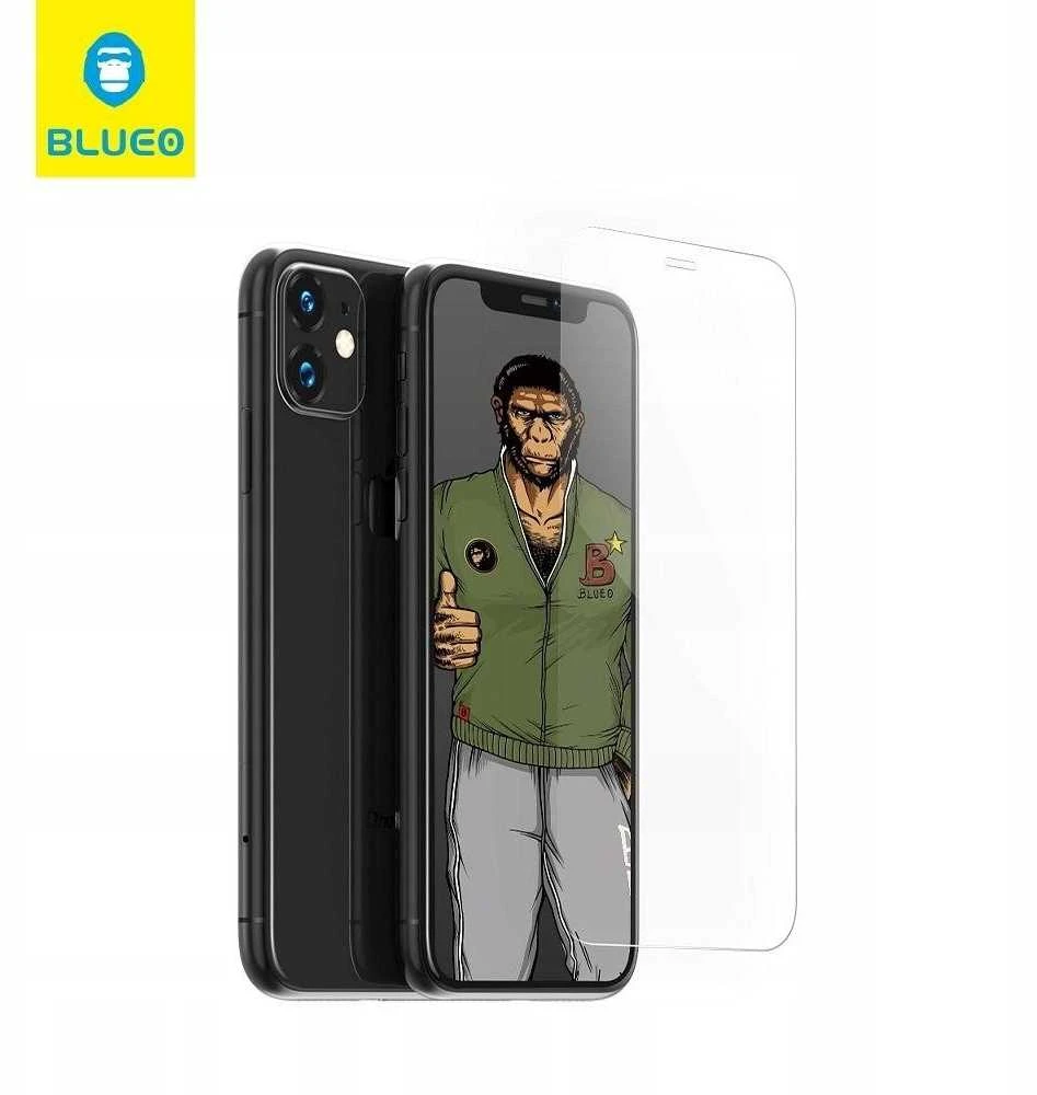 Blueo LCD apsauginis stikliukas 5D Mr. Monkey Glass (Strong Lite) Samsung S938 S25 Ultra juodas
