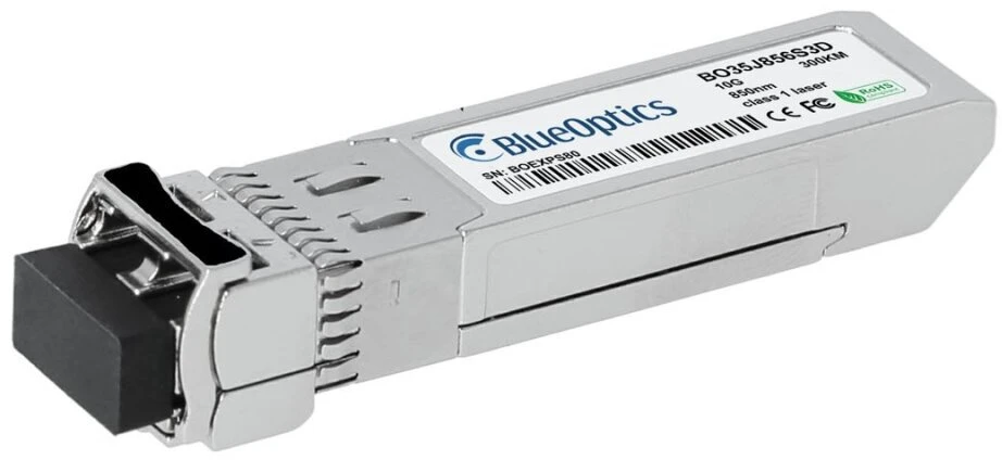 Šakotuvas Modulis SFP BlueOptics BlueOptics J9150A-BO moduł przekaźników sieciowych Swiatłowód 10000 Mbit/s SFP+ 850 nm