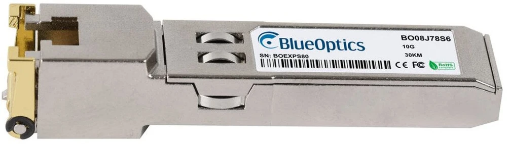 Šakotuvas Modulis SFP BlueOptics BlueOptics JL563A-BO tinklo relės modulis varis 10000 Mbit/s SFP+