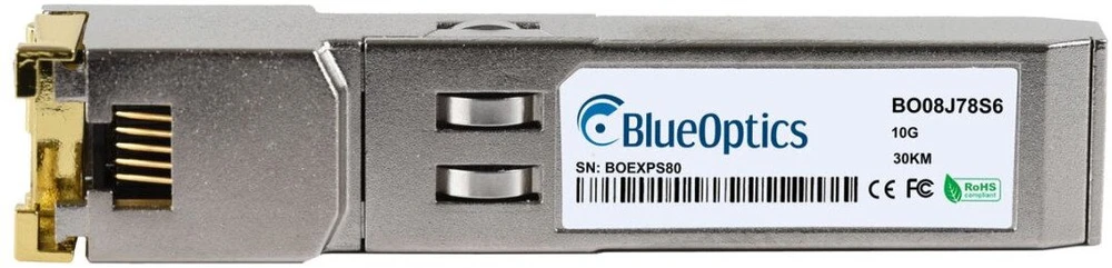 Šakotuvas Modulis SFP BlueOptics BlueOptics JL563A-BO tinklo relės modulis varis 10000 Mbit/s SFP+