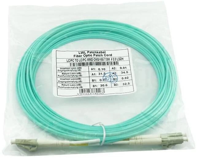 BlueOptics Kabelis światłowodowy LC/LC OM3 0.5 m (SFP3131EU0.5MK)