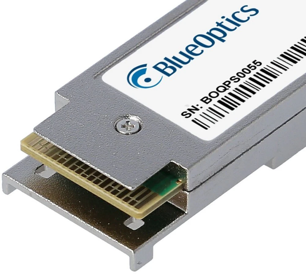 Šakotuvas Modulis SFP BlueOptics BlueOptics MMA1B00-C100 Tinklo siųstuvo-imtuvo modulis Šviesolaidis 100000 Mbit/s QSFP28 850 nm
