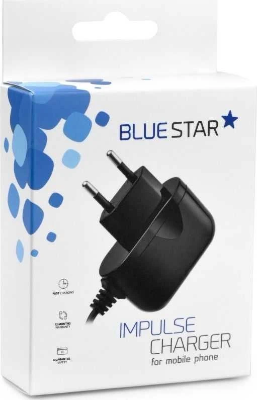 BlueStar Telefono įkroviklis Blue Star USB A 1A 5W + laidas USB A į Lightning TFK-TC-1100B baltas
