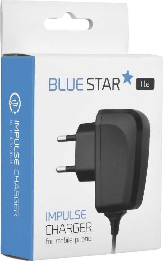 BlueStar Universalus Micro USB 2A Blue Star Lite sieninis įkroviklis