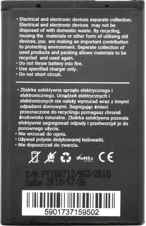BlueStar Nokia 6101 / 6100 / 6300 baterija, 800 mAh, „Blue Star“