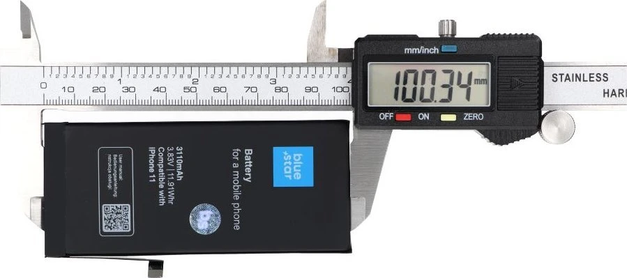 BlueStar iPhone 11 baterija 3110 mAh Blue Star HQ