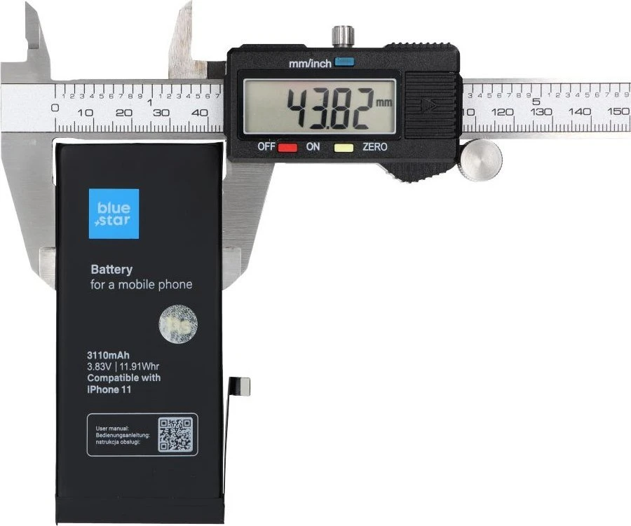 BlueStar iPhone 11 baterija 3110 mAh Blue Star HQ