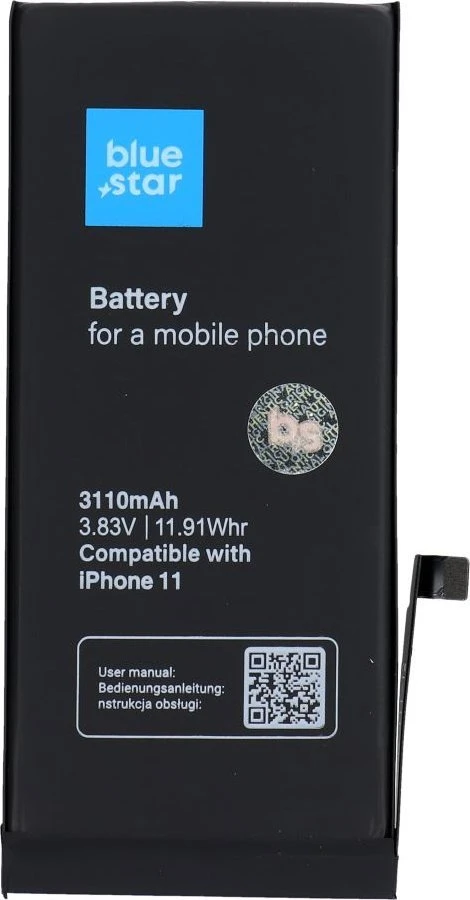 BlueStar iPhone 11 baterija 3110 mAh Blue Star HQ