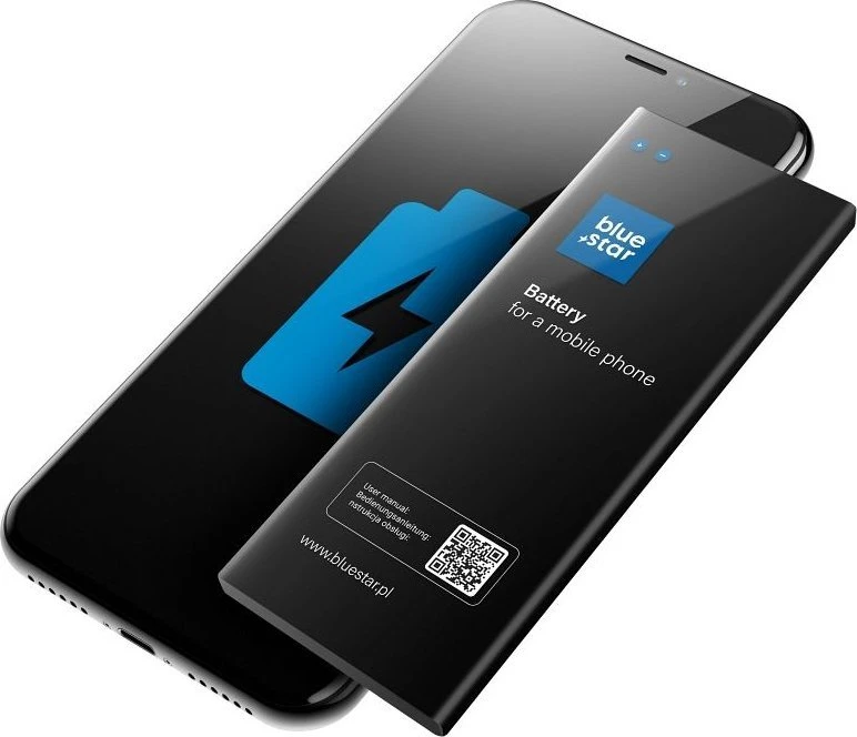 BlueStar iPhone SE 2022 2018 mAh baterija, mėlyna, aukštos kokybės