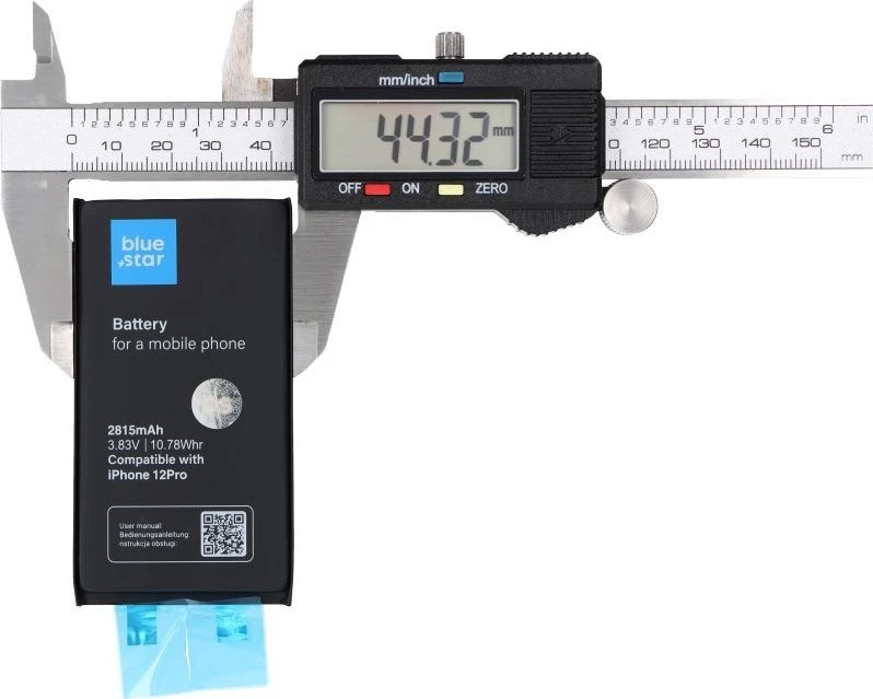 BlueStar Baterija be BMS iPhone 12 / 12 Pro 2815 mAh Blue Star HQ