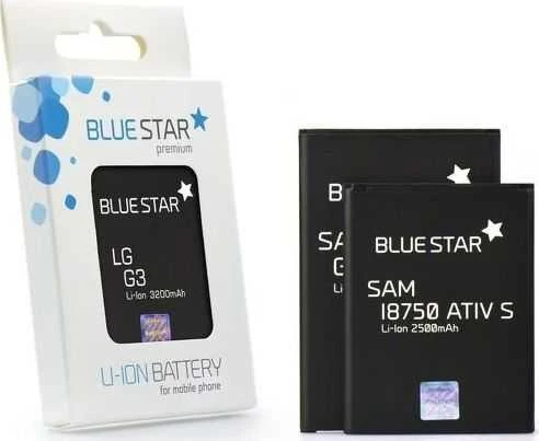 BlueStar Nokia 1208 / 1200 / C1 / 1616 / 1800 baterija, 1100 mAh, mėlyna žvaigždė