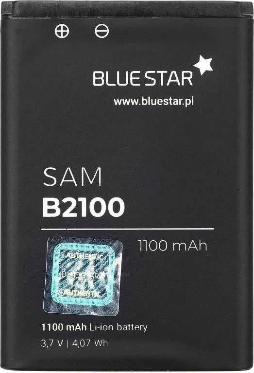 BlueStar Blue Star Mėlynas STAR PREMIUM baterija, skirta SAMSUNG B2100 1100 mAh