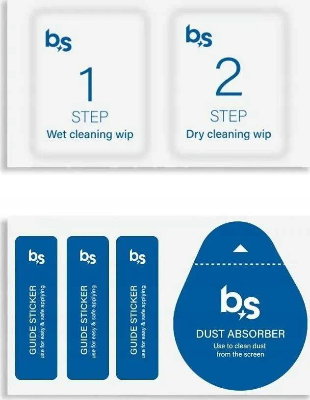 BlueStar Blue Star Apsauginis stiklas Blue Star - Samsung Galaxy A26 5G Full Face (full glue with frame/small size) - juodas Apsauginis stiklas Blue Star