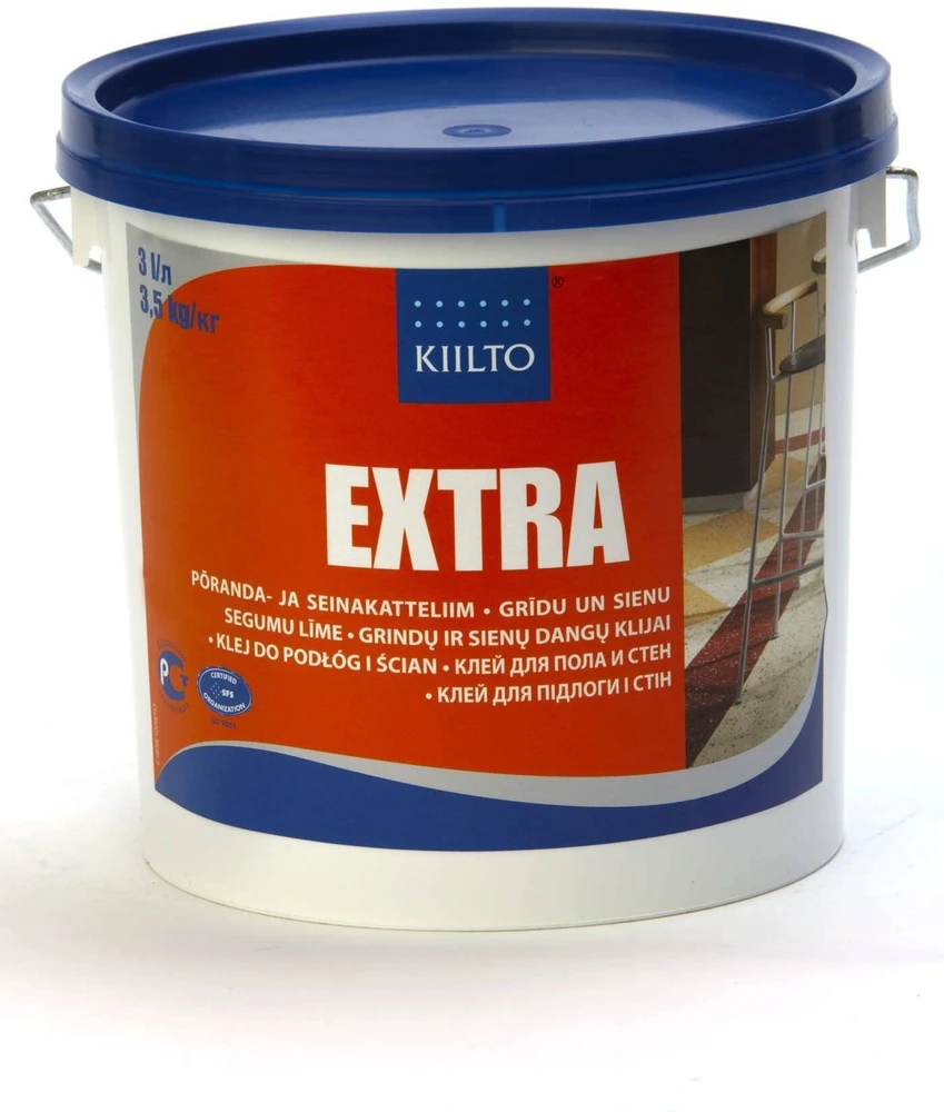 Kiilto Pro Grindų klijai Kiilto Extra, 3 l