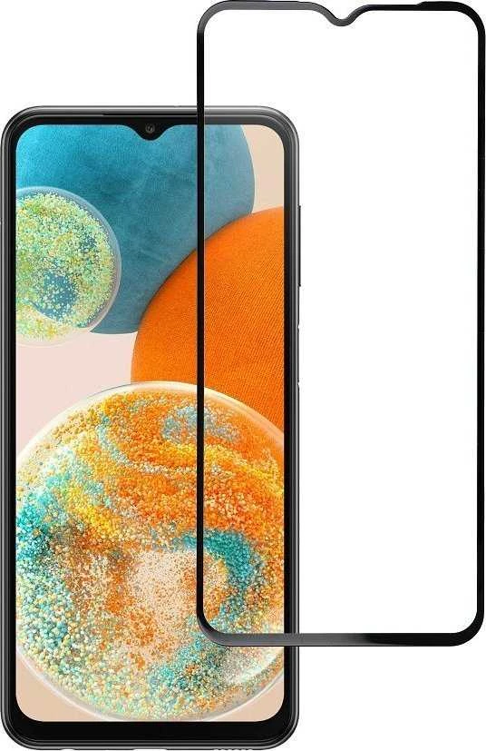 BlueStar Blue Star Apsauginis stiklas Blue Star - Samsung Galaxy A23 5G Full Face (full glue with frame/small size) - juodas Apsauginis stiklas Blue Star