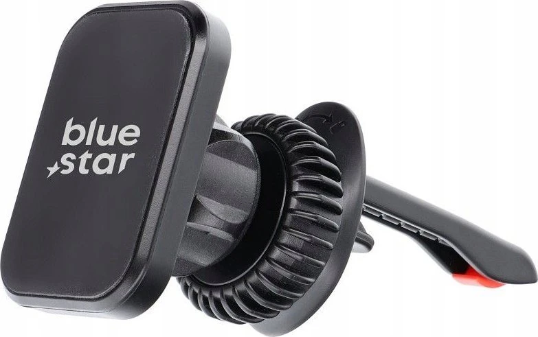 BlueStar Magnetinis automobilio telefono laikiklis „Blue Star Smart Lock Square“ juodas oro išleidimo angos dangtelis