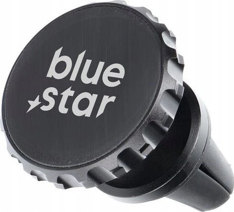 BlueStar Magnetinis automobilio telefono laikiklis „Blue Star Crown“ oro išleidimo angos juodas