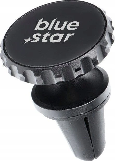 BlueStar Magnetinis automobilio telefono laikiklis „Blue Star Crown“ oro išleidimo angos juodas