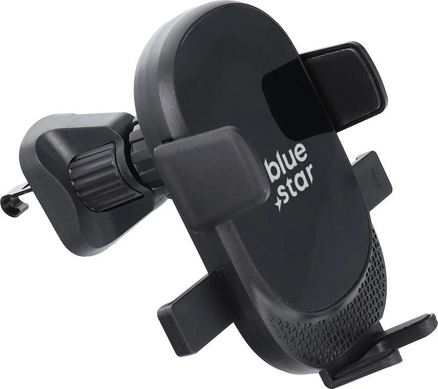 BlueStar Automobilinis telefono laikiklis Blue Star Auto Lock X1 oro išleidimo angos juodas