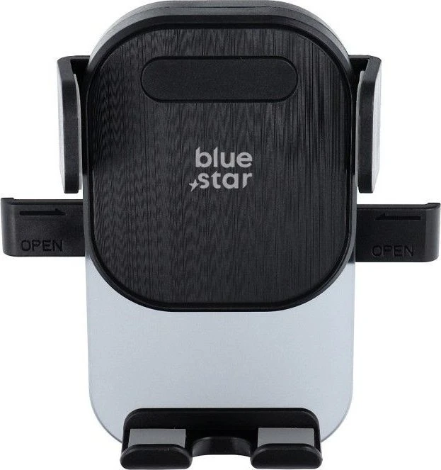 BlueStar Automobilinis telefono laikiklis Blue Star Auto Lock X2 oro išleidimo angos juodas
