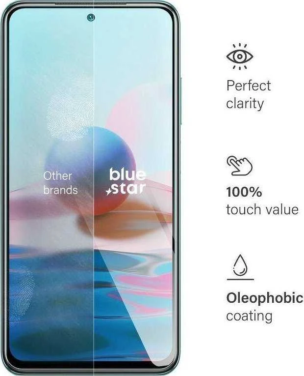 BlueStar Blue Star Apsauginis stiklas Blue Star - Xiaomi Redmi Note 10