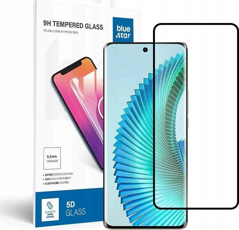 BlueStar Tempered Glass Blue Star - Honor Magic6 Lite - juodas Tempered Glass Blue Star