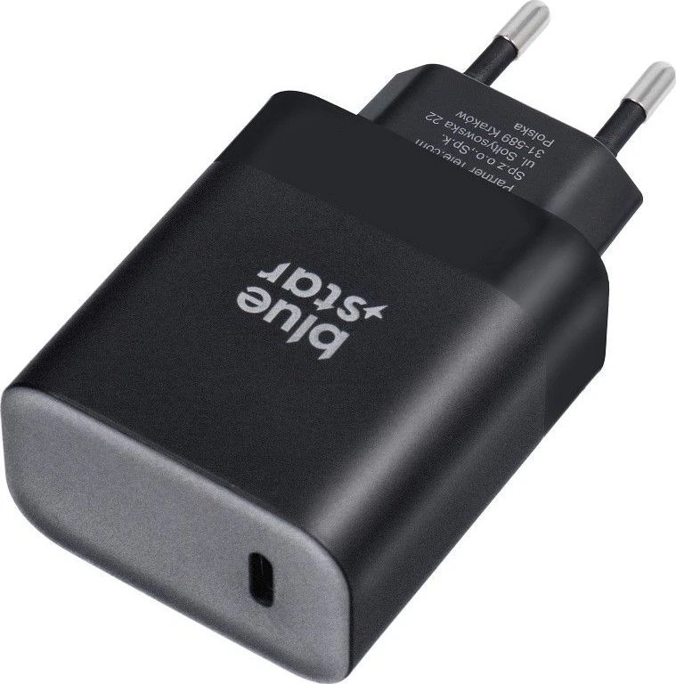 BlueStar Įkroviklis Blue Star (TFB-TC-45W) Type-C 3A (45W) juodas