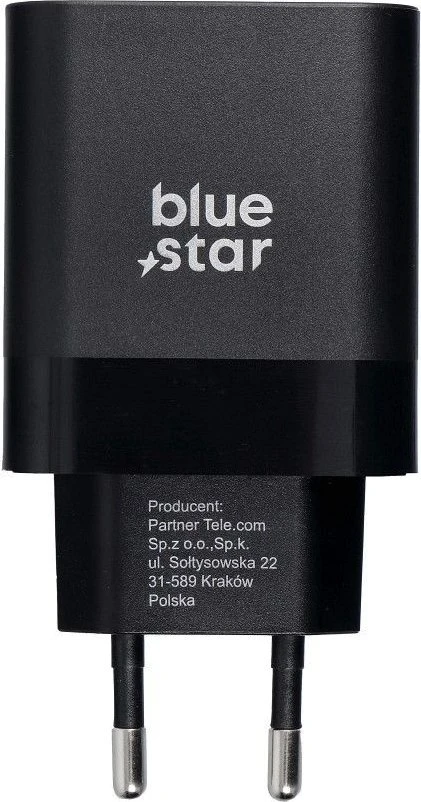 BlueStar Įkroviklis Blue Star (TFB-TC-45W) Type-C 3A (45W) juodas