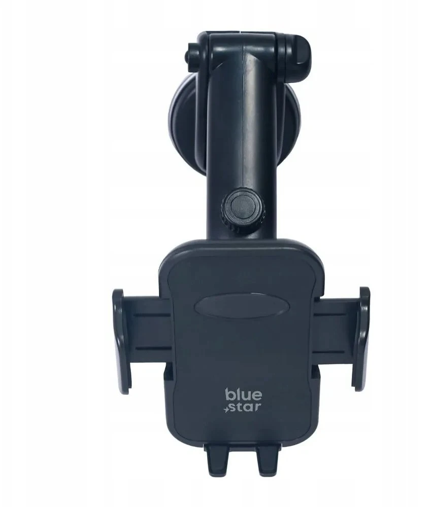 BlueStar „Blue Star“ Mėlynas STAR Slide Mount Classic (18–23 cm) automobilio laikiklis priekiniam stiklui, juodas