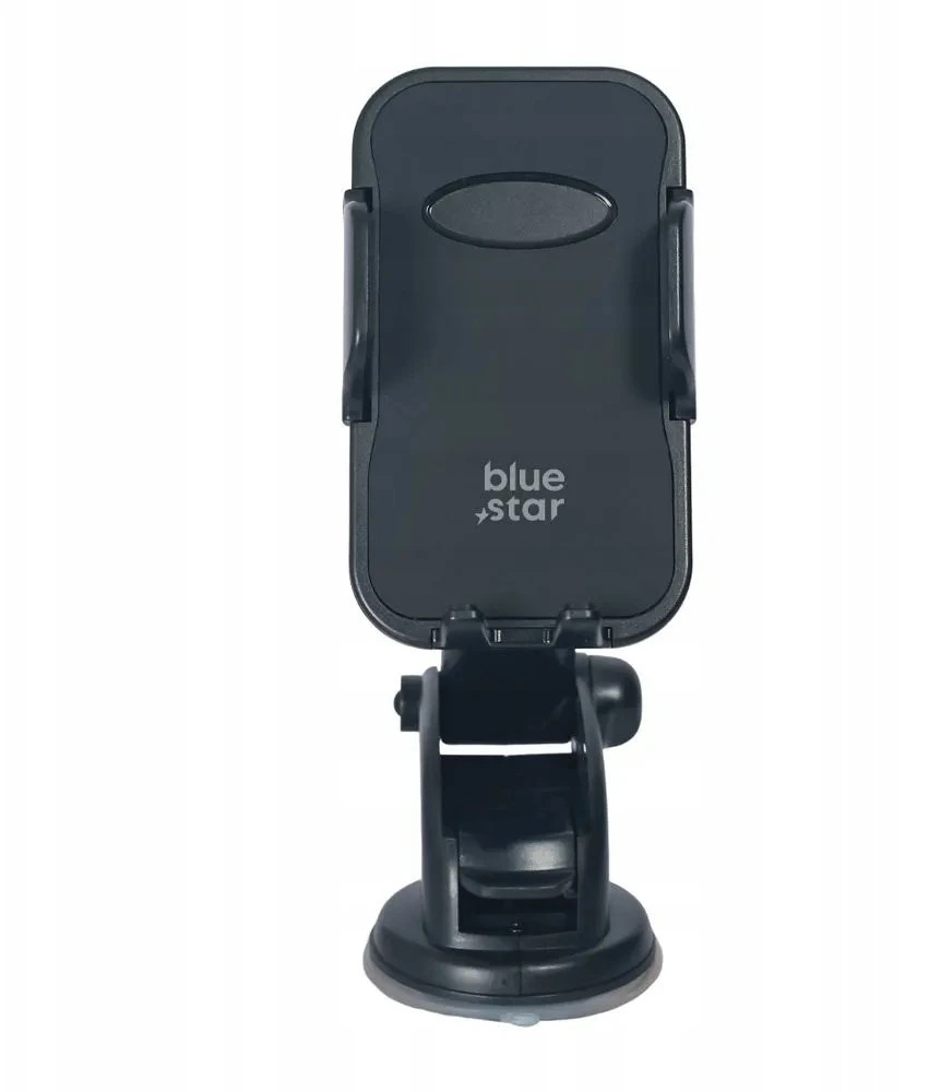 BlueStar „Blue Star“ Mėlynas STAR Slide Mount Classic (18–23 cm) automobilio laikiklis priekiniam stiklui, juodas
