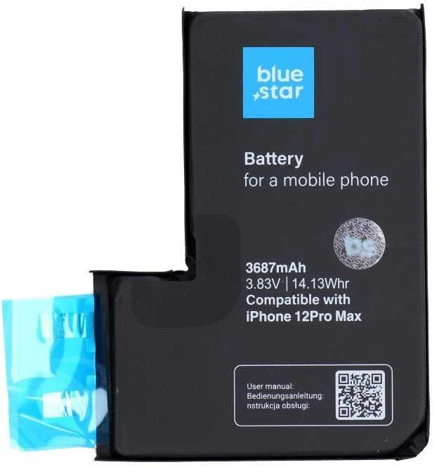 BlueStar Baterija be BMS iPhone 12 PRO MAX 3687 mAh Blue Star HQ