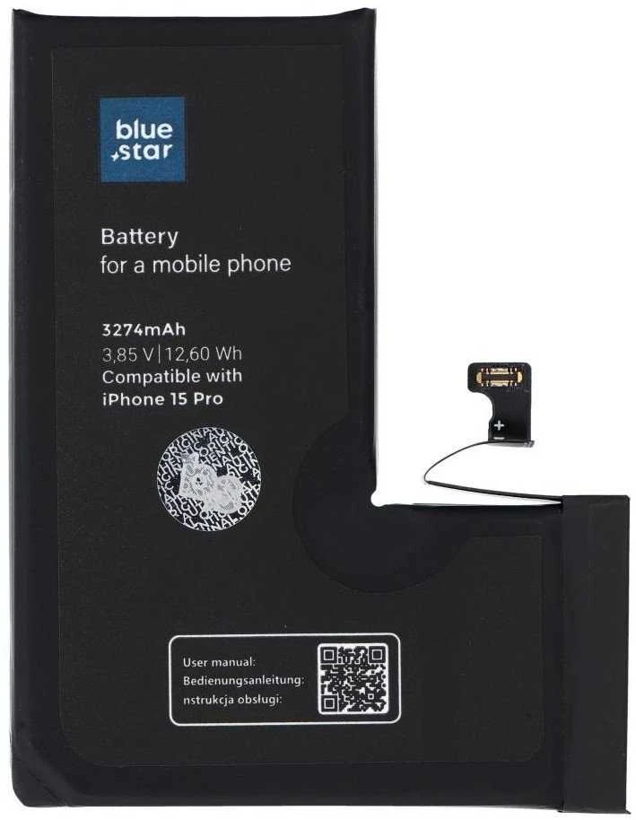 BlueStar iPhone 15 PRO baterija 3274 mAh Blue Star HQ