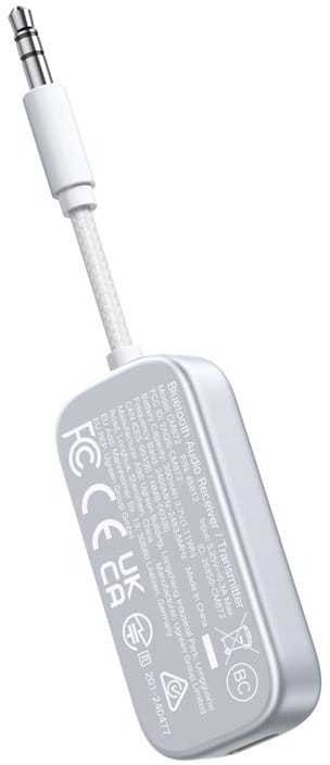 „Bluetooth 5.4“ siųstuvas UGREEN CM872 (baltas)