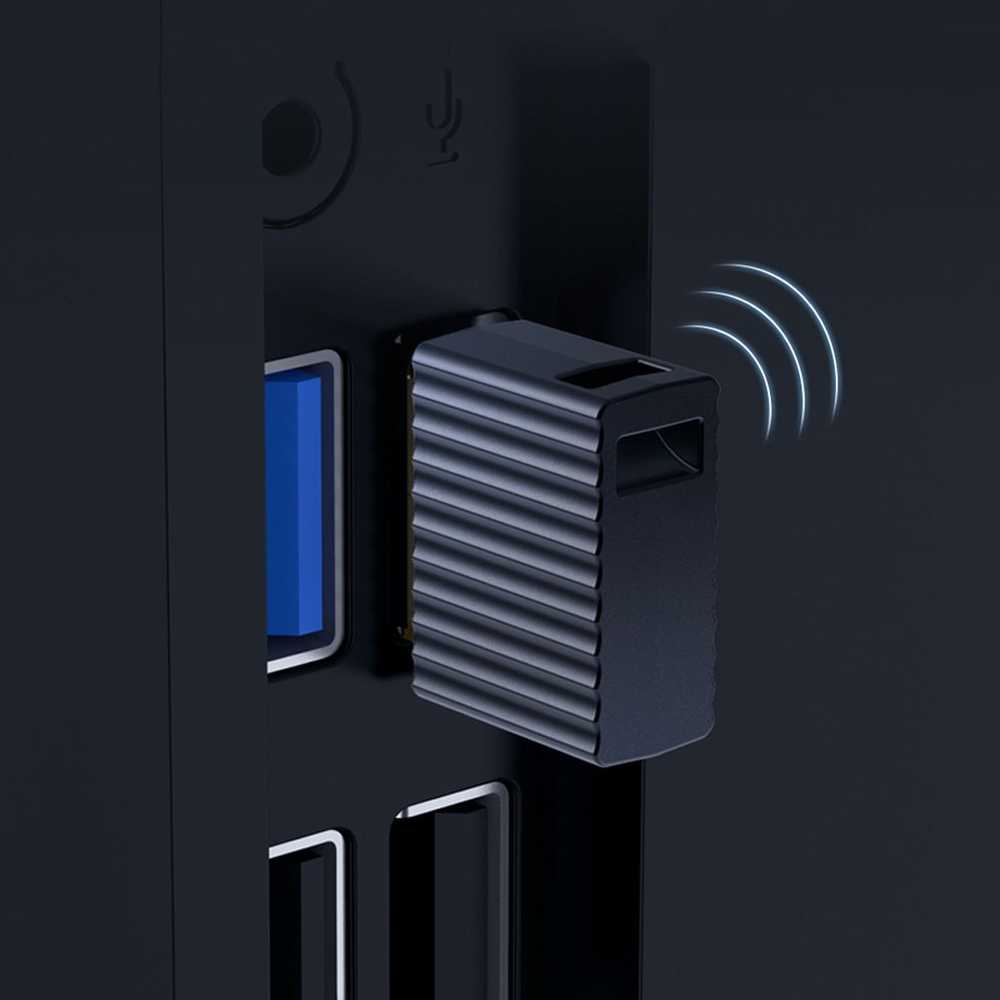 Orico 5.0 USB-A bluetooth adapteris juodas