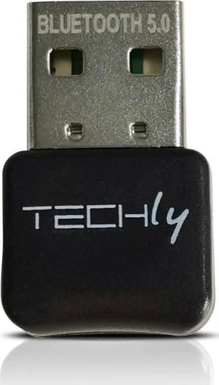 Techly USB 2.0 ir „Bluetooth 5.0“ adapteriai
