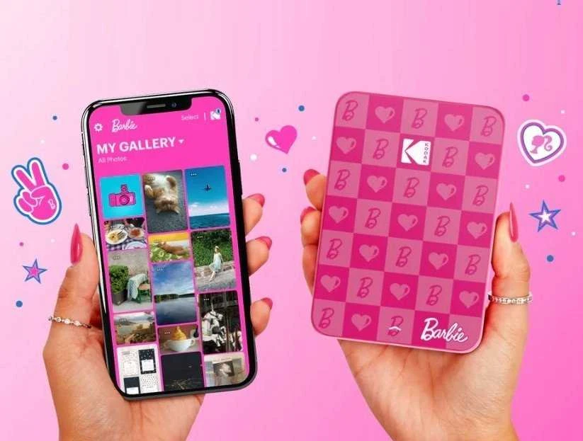 spausdintuvas nuotraukoms Kodak spausdintuvas Bluetooth Do Zdjęć Natychmiastowych Zink / Step Slim Barbie