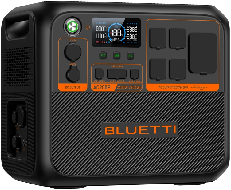 Nešiojama elektros energijos stotis Bluetti AC200PL 2304 Wh