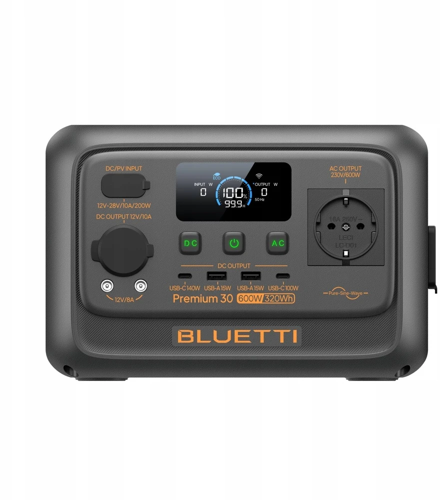 BLUETTI Kilnojama energijos stotelė 600W 320Wh LiFePO4
