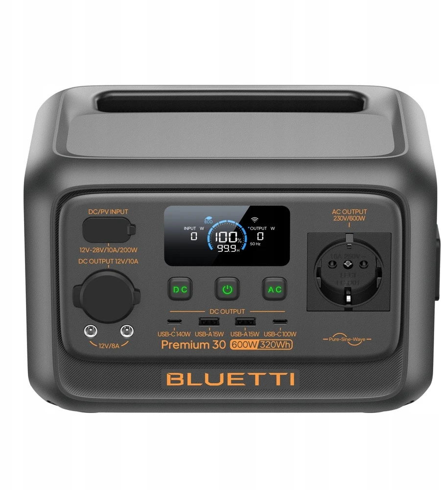 BLUETTI Kilnojama energijos stotelė 600W 320Wh LiFePO4