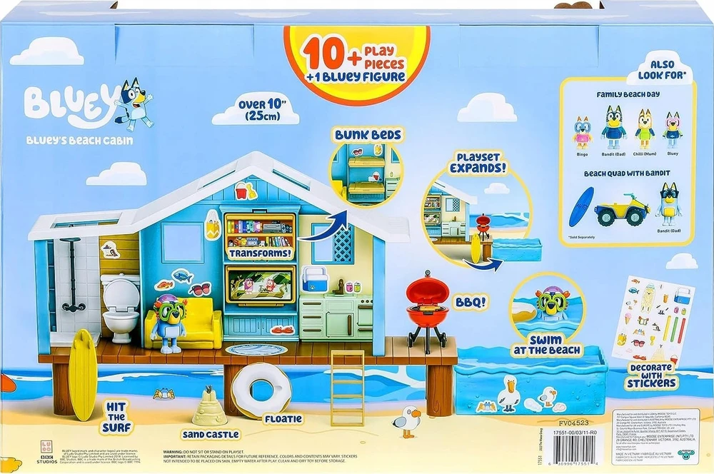 „Bluey“ – paplūdimio namelis (90184)