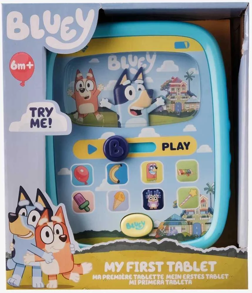 Bluey planšetė vaikams su garsiniais mygtukais