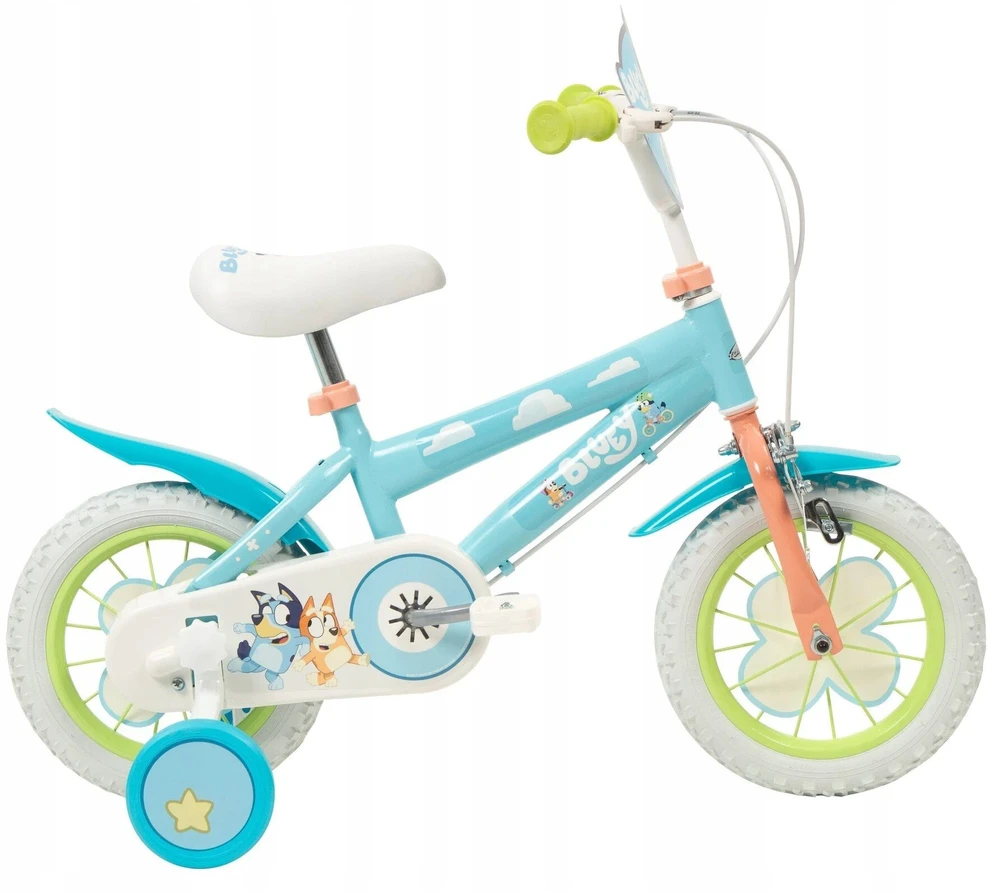 TOIMSA children's bicycle Bluey 12” Mėlyna and lime mėlynas