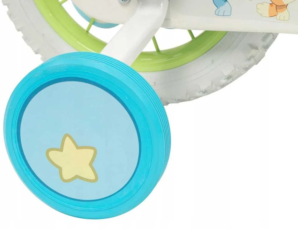TOIMSA children's bicycle Bluey 12” Mėlyna and lime mėlynas